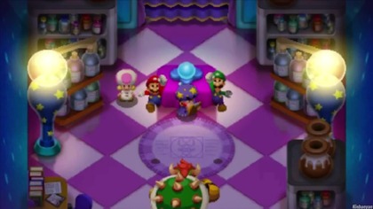 W nowej wersji kolorowej gry dowiadujemy się od braci Mario, że ich odwieczny rywal Bowser po zjedzeniu magicznych grzyb&oacute;w zaczyna wysysać przedmioty i rosnąć. Pomagamy im przywr&oacute;cić ich wrogowi właściwy rozmiar.