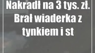 Nakradł na 3 tys.  zł.  Brał wiaderka z tynkiem i styropian
