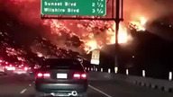Dosłowne Highway to Hell w okolicach Los Angeles