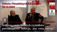 W. Dobrzyński NISS - temat CENA ENERGII - 75% ceny to NARZUCONY, NIEUPRAWNIONY, SZKODLIWY haracz ETS