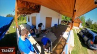 TARASY PODOLAK - piękny taras pokryty betonową deską