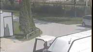 Zobacz jak doszło do zderzenia samochodu egzaminacyjnego z pociągiem!