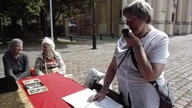 28. 06..2014 II warsztaty plastyczne ORŁY CZEKAJĄ NA ODKRYCIE - przy kościele Wizytek na Krakowskim 