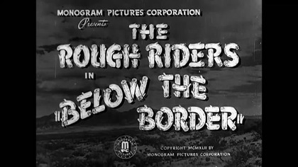 Below The Border - Poza granicą prawa 1942 lektor