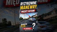 Ryzykowne manewry między autami.  Co o tym sądzicie?  #polskiedrogi #dashcam