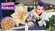 ZJADŁA ŻYWE ROBAKI  PRANK