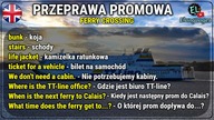 Przeprawa promowa po angielsku - Transport samochodu lub ciężarówki promem