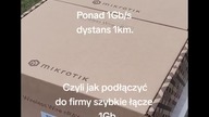Testuję dzięki uprzejmości AirMAX MikroTika nRay #airmax #airfiber #światłowód