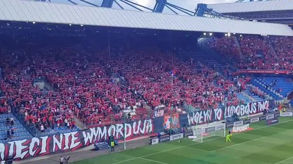Mocny komunikat kibiców Wisły Kraków.  Pamięci nie wymordują, Wołyń to ludobójstwo