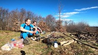 Beskid Wyspowy - zach&oacute;d i wsch&oacute;d słońca na Mogielicy oraz widok na Tatry