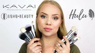Recenzja tanich pędzli; KAVAI vs.  HULU vs.  BOHO BEAUTY