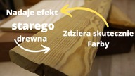 Czym tanio i skutecznie czyścić drewno z efektem postarzania ???