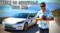 Nowa TESLA MODEL 3 z Polski do Chorwacji 20212h ładowania?!