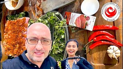 Zrobiliśmy płonącego Steka FLAMBIROWANIE