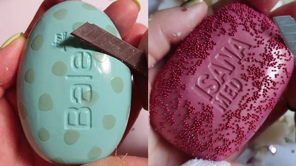 Soap Carving ASMR Relaxing Sounds no talking Satisfying ASMR Video