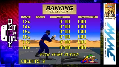 VIRTUA FIGHTER [1993] M. A. M. E