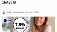 Lokata w pełni online i bez zakładania konta? 7,5% w skali roku brzmi dobrze :)