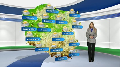 Prognoza pogody na TVN Meteo (22. 11. 2023)