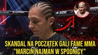 SKANDAL NA POCZĄTEK GALI FAME MMA.  MARCIN NAJMAN W SPÓDNICY
