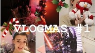 VLOGMAS DZIEŃ 1 (dekorowanie pokoju, kalendarz adwentowy star wars)