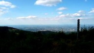 Panorama - czerwony szlak na Klimczok.