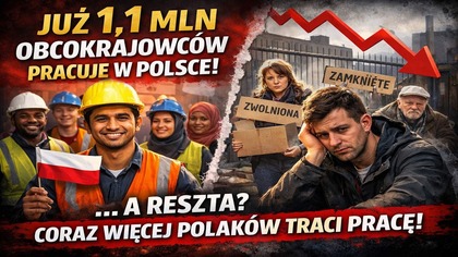 Już 1,1 mln obcokrajowców pracuje w Polsce - a reszta? | Coraz więcej Polaków traci pracę!