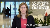 PODSUMOWANIE ROKU 2017: Dorota Sierakowska, DM BOŚ SA