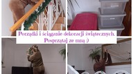 Ściąganie świątecznych dekoracji | Motywacyjne sprzątanie | Posprzątaj ze mną| Uporządkowana