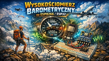 Kurs ESPHOME - 11 - BME280 Względny i bezwzględny Kody źródłowe