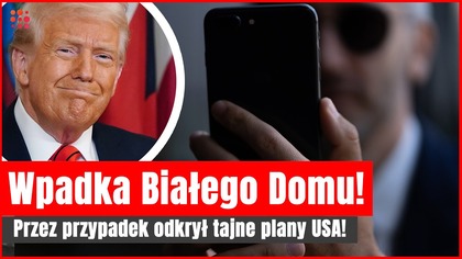 Dziennikarz przez przypadek odkrył tajne plany USA!