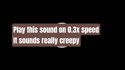 Play this sound on 0. 3x #creepy #music #shorts