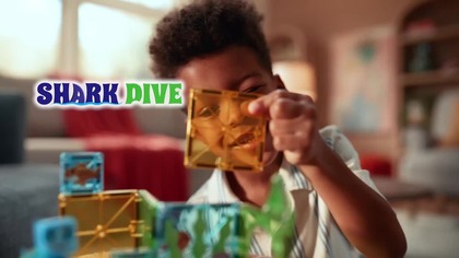 Klocki Magnetyczne Shark Dive 13 el Magna Tiles