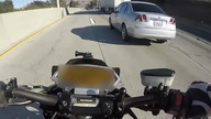 Nieprawdopodobne szczęście motocyklisty