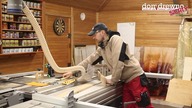 S022. Szorty: popychacz do wycinania listewek / Thin strip cutting jig