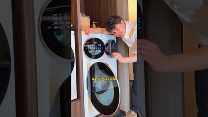 Ta PRALKA ma TRZY bębny 