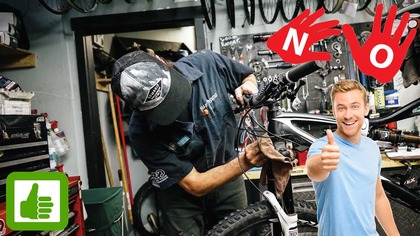 Czego NIE smarować (oliwić) w Rowerze