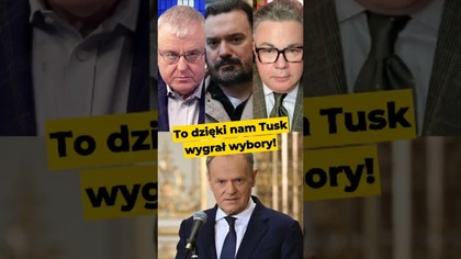 To dzięki nam Tusk wygrał wybory! #Piński #Chojecki #Wiejski #Szwejgiert #wybory #Tusk #KO #polityka