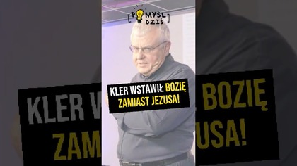  Kler wstawił Bozię zamiast Jezusa! #PomyślDziś odc.  2208