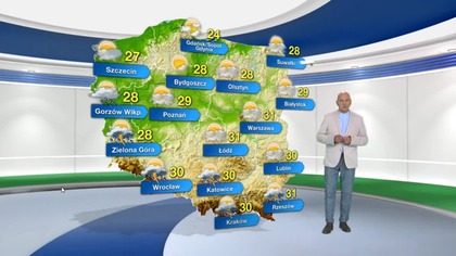 Prognoza pogody na TVN Meteo (12. 07. 2024)