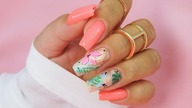 Hawaii nails art tutorial / NTN PREMIUM
