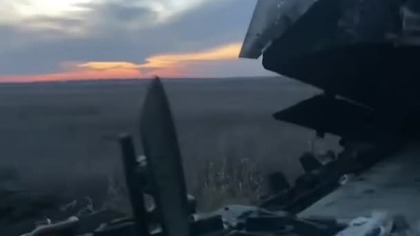 Wypalony na Ukrainie LEOPARD 2A4