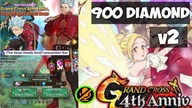 7ds gc anniversary summon Ban 900 diamond the seven deadly sins grand cross 4 anniversary