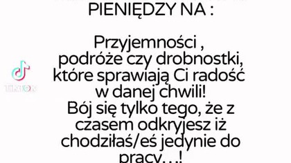 Nie bój się wydawać pieniędzy na drobne przyjemności 