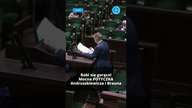 Potyczka Andruszkiewicza i Brauna w sejmie #shorts