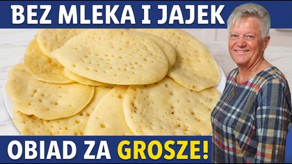 Placki z dziurkami  tanie placuszki bez mleka i jajek