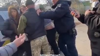 Łapanki ochotnik&oacute;w na Ukrainie (3)