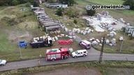 Tragedia koło Gorzowa.  Nie żyje dwóch mężczyzn porażonych prądem