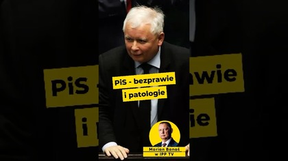 Banaś: PiS - bezprawie i patologie #PiS #Kaczyński #Polska #IPPTVNaŻywo #prokuratura