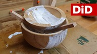 1015.  Zgrubne tocznie misek na tokarce - krok po kroku