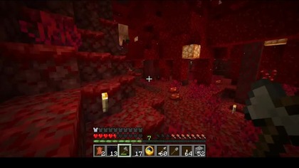 Mighty Enderman, save me #minecraft #gaming #Nether #Short #Shorts #Hoglin #Piglin #Piglins #Bruh